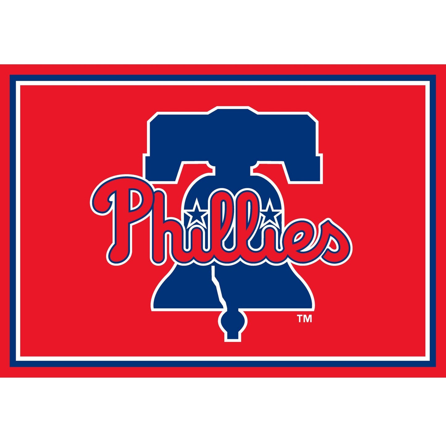 IMPERIAL USA-MLB PHILADELPHIA PHILLIES 3X4 AREA RUG