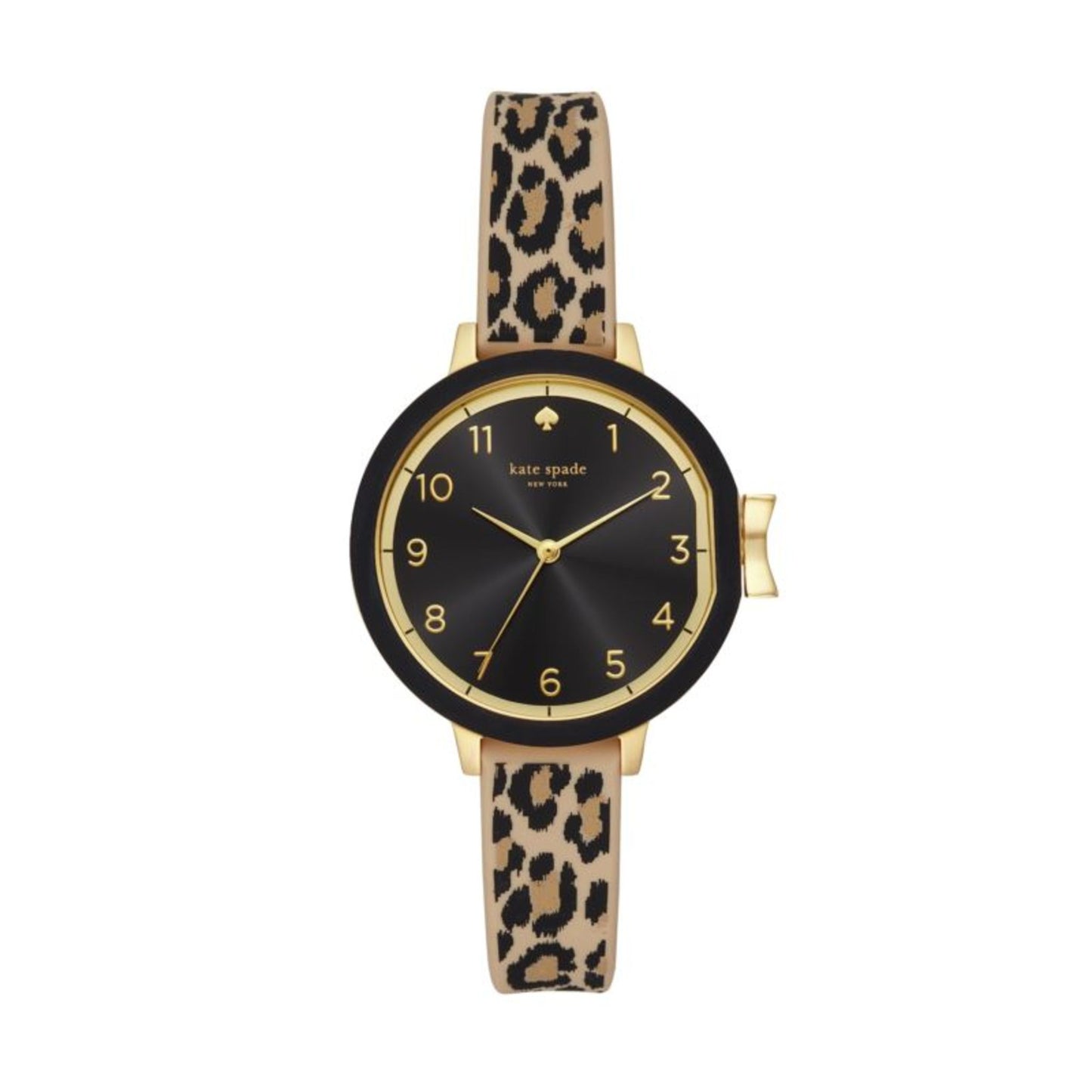 KATE SPADE LADIES PARK ROW LEOPARD PRINT WATCH