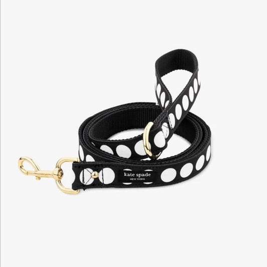 KATE SPADE LARGE DOG LEASH, ART DOT